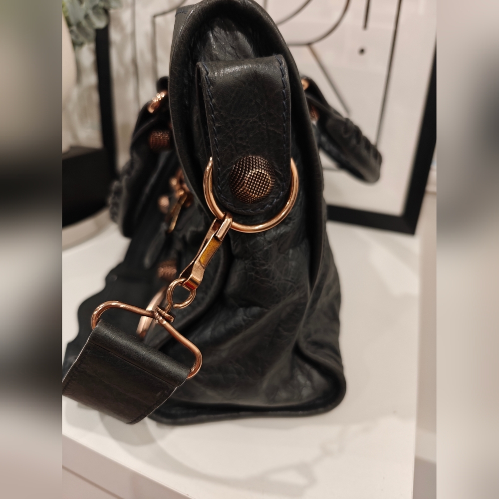Balenciaga Giant City Bag With Rose Gold Hardware - Picture 6 of 14